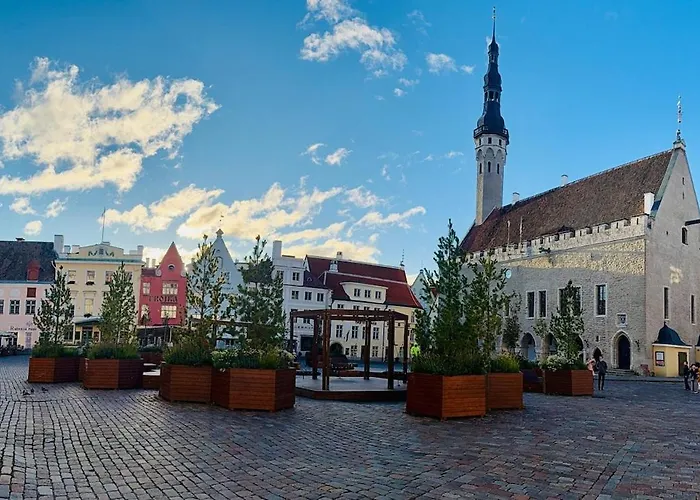 Apartmán Elegant With Sauna, Town Hall Square, Old Town